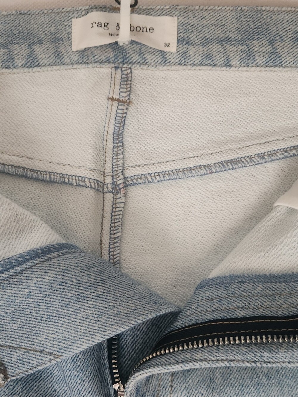 rag & bone Light Blue Sweatpant Jeans - Picture 11 of 11
